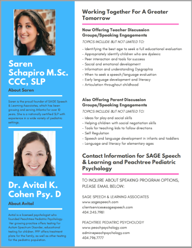 Do your teachers struggle to communicate concerns to parents about speech and language development?